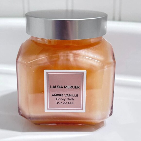 New Laura Mercier Ambre Vanille Perfumed Honey Math Full size 6.7 oz/200ml~Rare - Picture 1 of 4